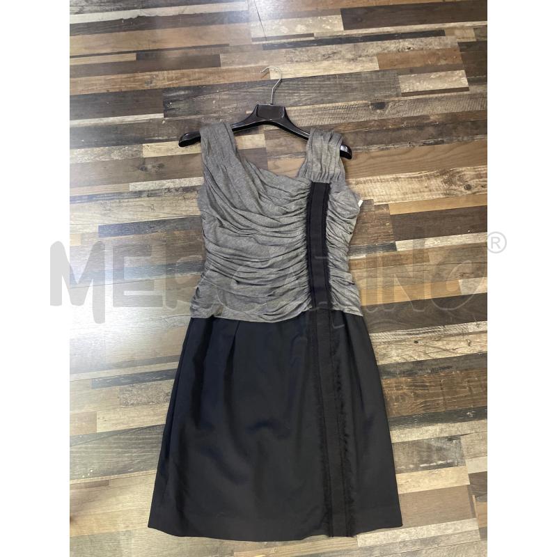 VESTITO DONNA ALBERTA FERRETTI GRIGIO NERO SOPRA ARRICCIATO | Mercatino dell'Usato Montesilvano 1