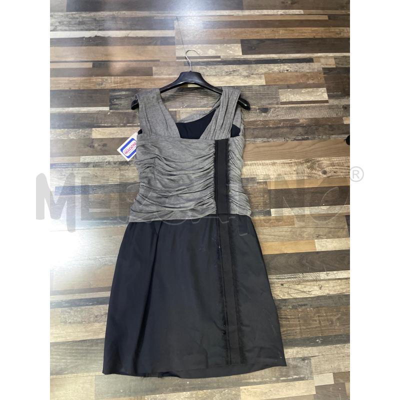 VESTITO DONNA ALBERTA FERRETTI GRIGIO NERO SOPRA ARRICCIATO | Mercatino dell'Usato Montesilvano 2