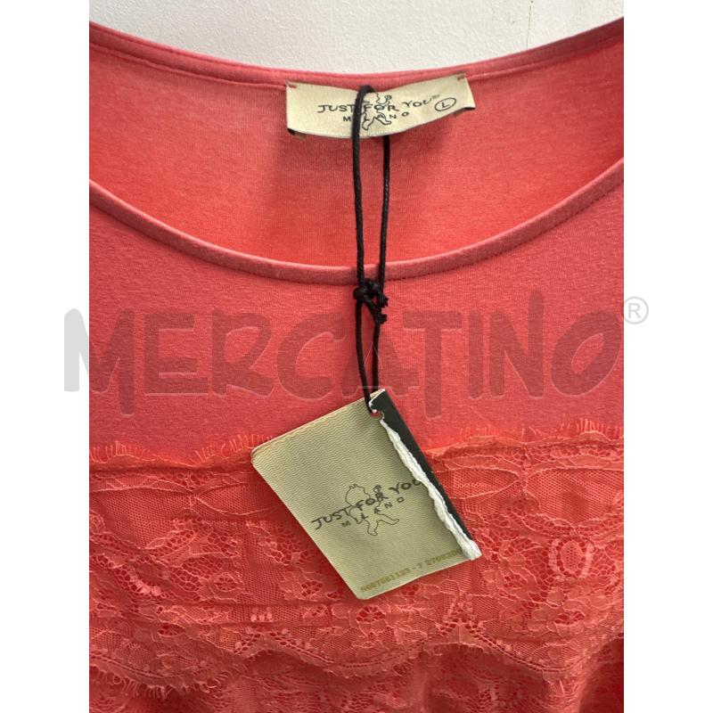 VESTITO DONNA ARANCIO JUST FOR TG L | Mercatino dell'Usato Montesilvano 2