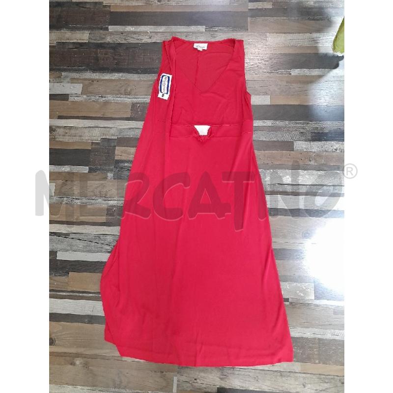 VESTITO DONNA ARMONIA ROSSO TG 48 | Mercatino dell'Usato Montesilvano 1