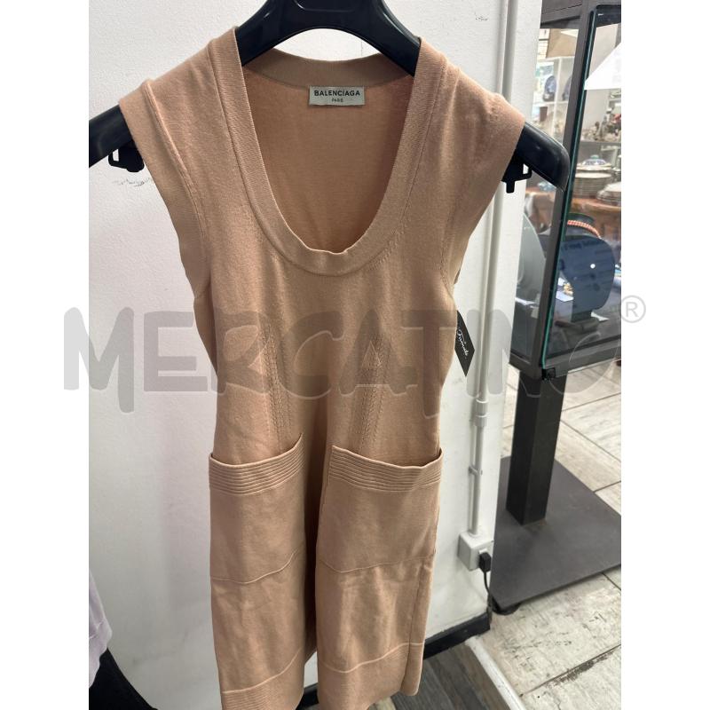 VESTITO DONNA BALENCIAGA PARIS ROSA TG 36 | Mercatino dell'Usato Montesilvano 1
