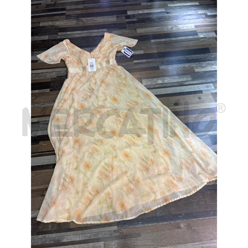 VESTITO DONNA BEIGE ARANCIATO EVER TG M | Mercatino dell'Usato Montesilvano 1