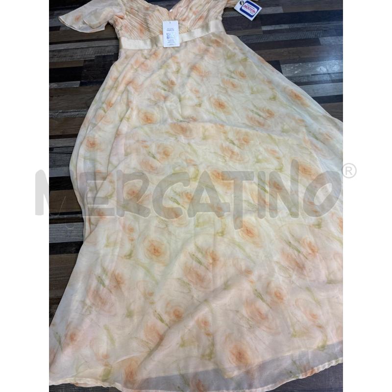 VESTITO DONNA BEIGE ARANCIATO EVER TG M | Mercatino dell'Usato Montesilvano 2