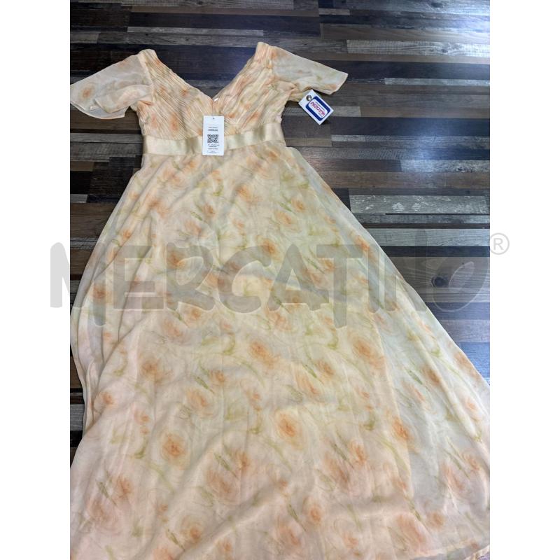 VESTITO DONNA BEIGE ARANCIATO EVER TG M | Mercatino dell'Usato Montesilvano 3