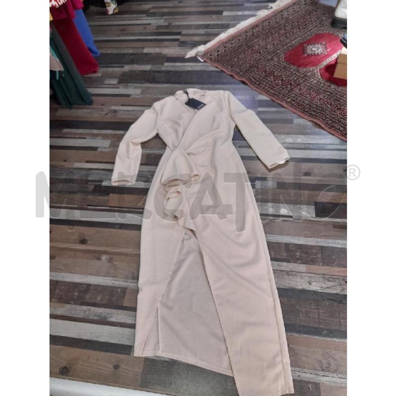 VESTITO DONNA BEIGE FENZY TG S | Mercatino dell'Usato Montesilvano 1