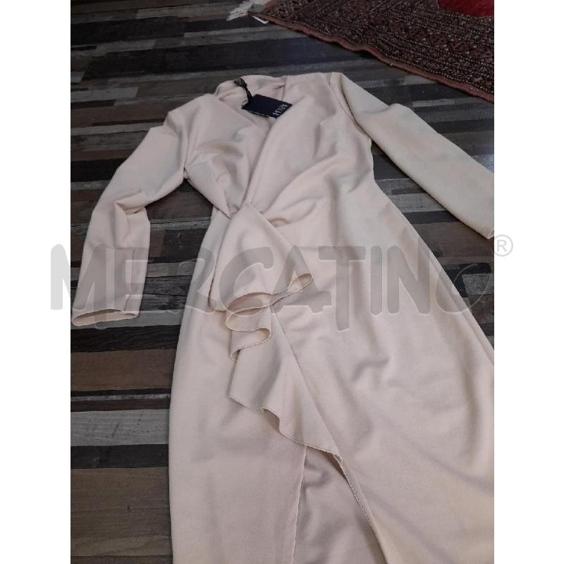 VESTITO DONNA BEIGE FENZY TG S | Mercatino dell'Usato Montesilvano 2