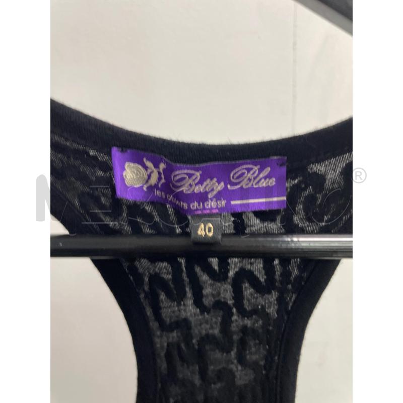 VESTITO DONNA BETTY BLUE NERO PAILLETTES  | Mercatino dell'Usato Montesilvano 2