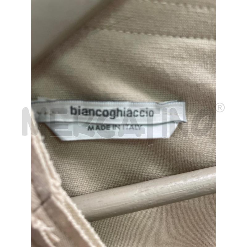 VESTITO DONNA BIANCOGHIACCIO BEIGE SMANICATO  | Mercatino dell'Usato Montesilvano 2