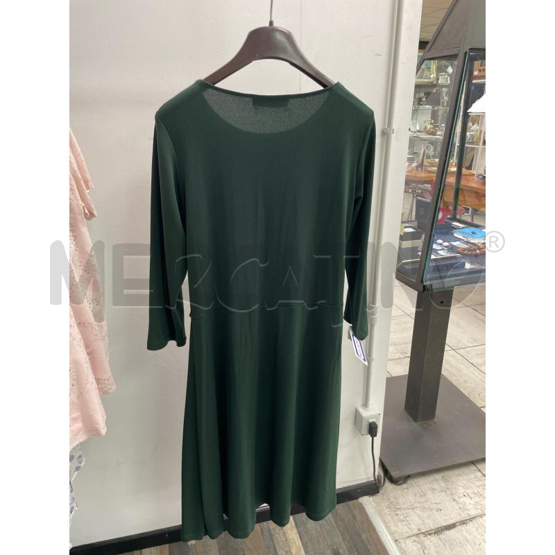 VESTITO DONNA BIANCOGHIACCIO VERDE LUNGO | Mercatino dell'Usato Montesilvano 2