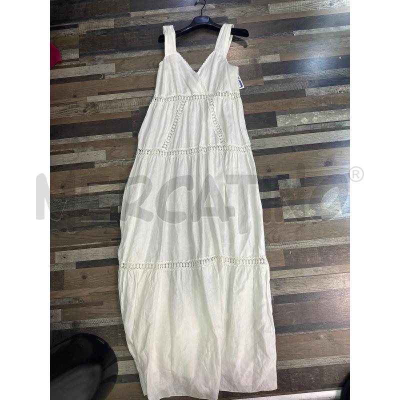 VESTITO DONNA BIANCO GIORGIA | Mercatino dell'Usato Montesilvano 1