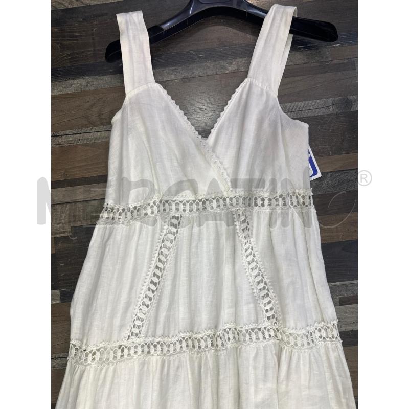 VESTITO DONNA BIANCO GIORGIA | Mercatino dell'Usato Montesilvano 2