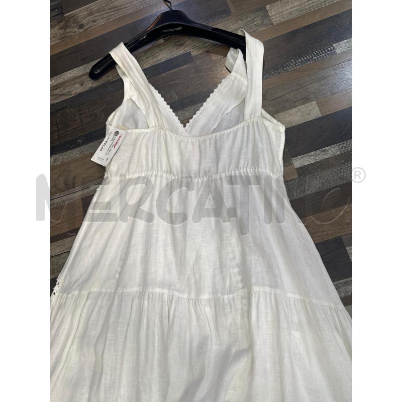 VESTITO DONNA BIANCO GIORGIA | Mercatino dell'Usato Montesilvano 4