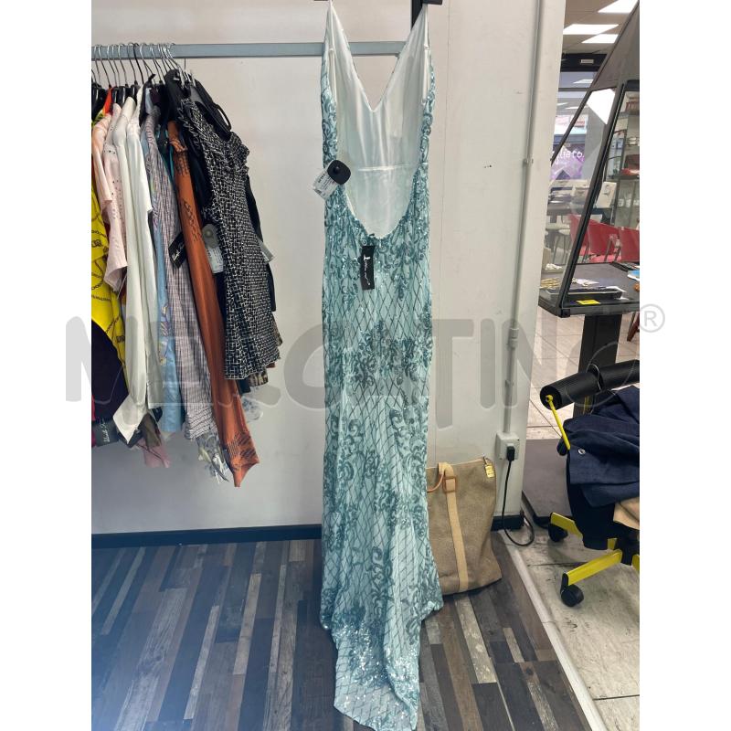 VESTITO DONNA BIANCO PAILLETTES AZZURRE MISS ORD  | Mercatino dell'Usato Montesilvano 2