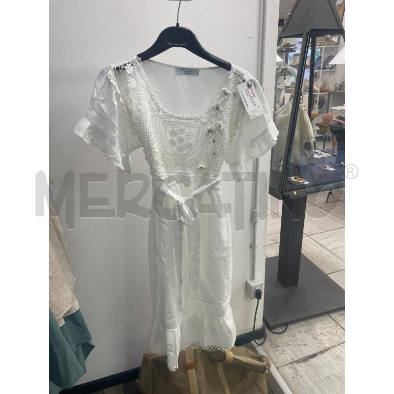 VESTITO DONNA BIANCO TWIN SET  | Mercatino dell'Usato Montesilvano 1
