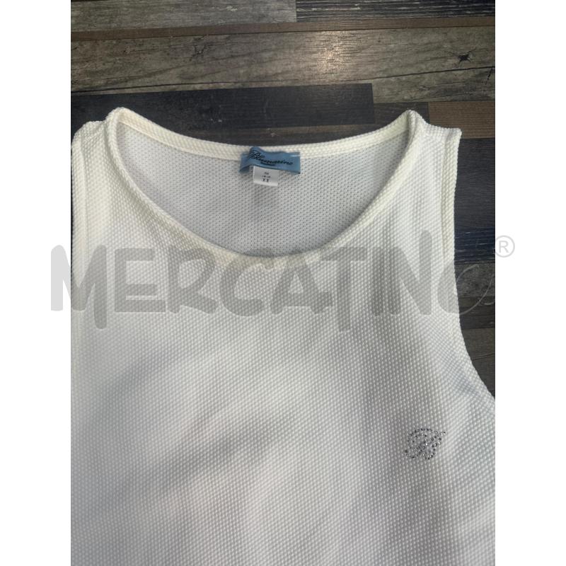 VESTITO DONNA BLUE MARINE BIANCO TG S | Mercatino dell'Usato Montesilvano 2