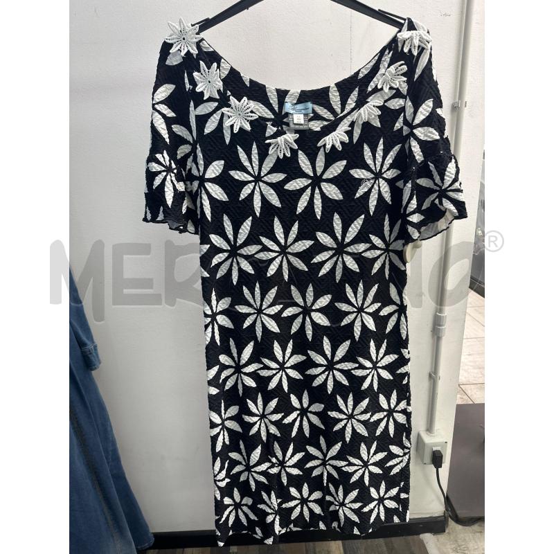 VESTITO DONNA BLUMARINE BIANCO NERO TG M | Mercatino dell'Usato Montesilvano 1