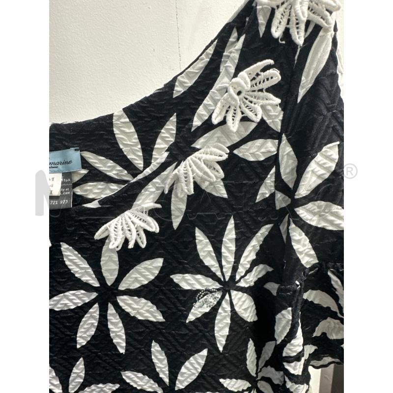 VESTITO DONNA BLUMARINE BIANCO NERO TG M | Mercatino dell'Usato Montesilvano 3