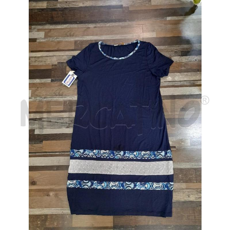 VESTITO DONNA BLU CLARIN SHAVIEN TG M OVER | Mercatino dell'Usato Montesilvano 1