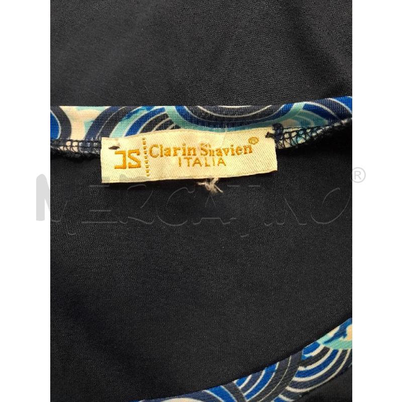 VESTITO DONNA BLU CLARIN SHAVIEN TG M OVER | Mercatino dell'Usato Montesilvano 3
