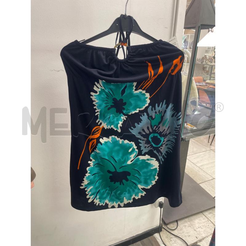 VESTITO DONNA BLU FIORATO LAVAND S | Mercatino dell'Usato Montesilvano 1