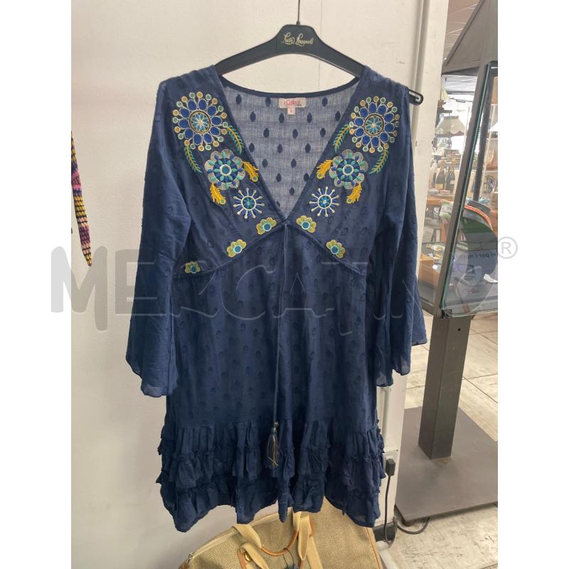 VESTITO DONNA BLU I CAFTAN | Mercatino dell'Usato Montesilvano 1
