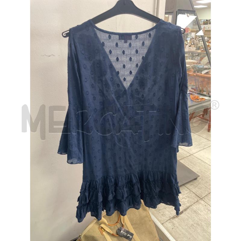 VESTITO DONNA BLU I CAFTAN | Mercatino dell'Usato Montesilvano 3