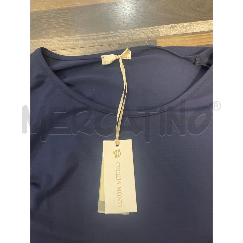 VESTITO DONNA BLU RIGA ROSSA BINANCA CECILIA TG L | Mercatino dell'Usato Montesilvano 2