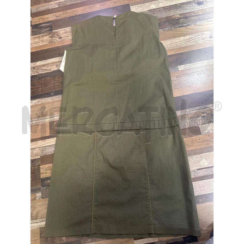 VESTITO DONNA BORBONESE VERDE TG 44 | Mercatino dell'Usato Montesilvano 3