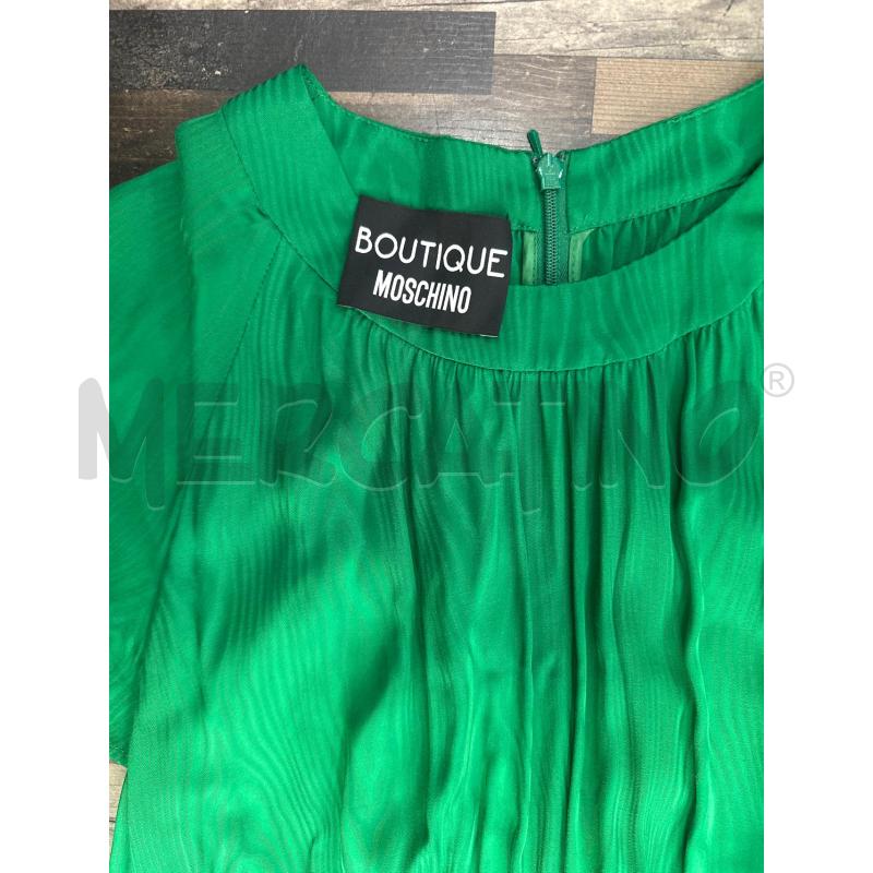 VESTITO DONNA BOUTIQUE MOSCHINO VERDE | Mercatino dell'Usato Montesilvano 2