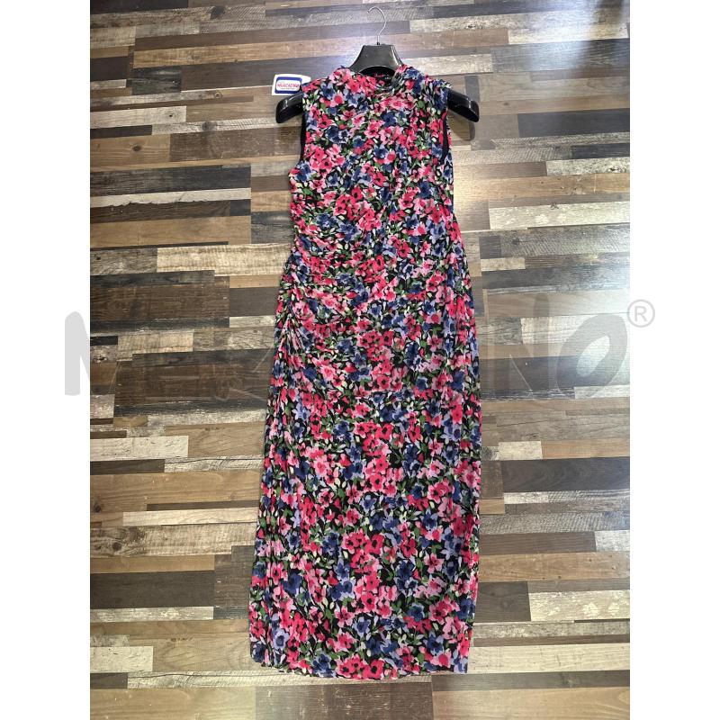 VESTITO DONNA CALLIOPE FIORATO VELATO LUNGO | Mercatino dell'Usato Montesilvano 1