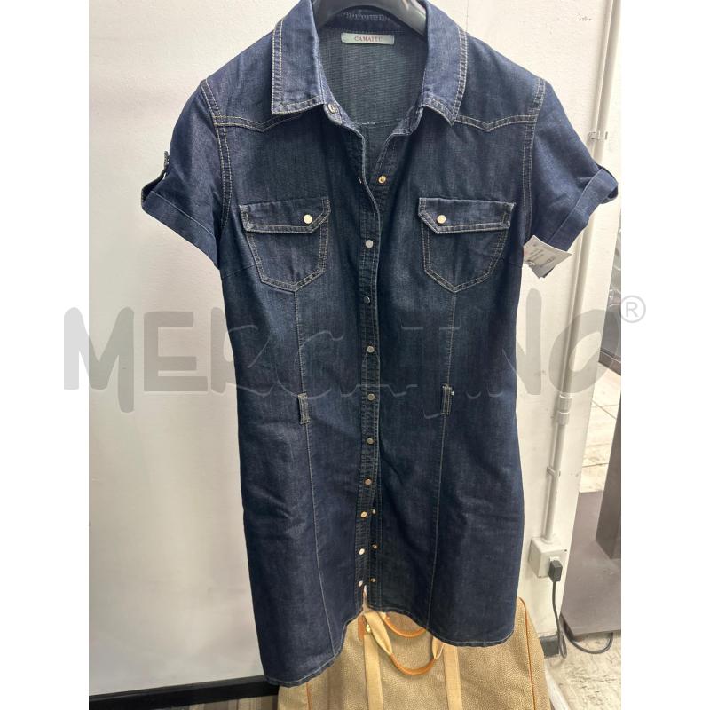 VESTITO DONNA CAMAIEU JEANS MEZZA MANICA LAV SCURO  | Mercatino dell'Usato Montesilvano 1