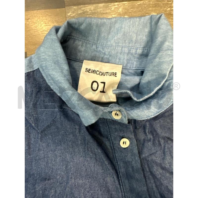 VESTITO DONNA CAMICIONE JEANS SEMICOUTURE TG40 | Mercatino dell'Usato Montesilvano 2