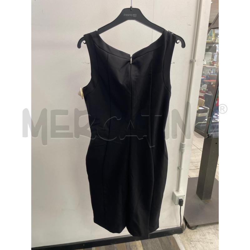 VESTITO DONNA CARLA MONTANARINI NERO COLLO STRASS | Mercatino dell'Usato Montesilvano 2