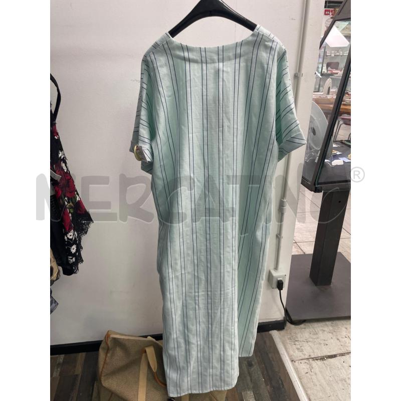 VESTITO DONNA CELESTE RIGA BLU ICHI | Mercatino dell'Usato Montesilvano 2