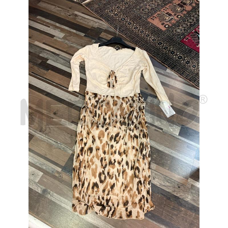 VESTITO DONNA CELYN B PANNA GONNA VELATA ANIMALIER | Mercatino dell'Usato Montesilvano 1