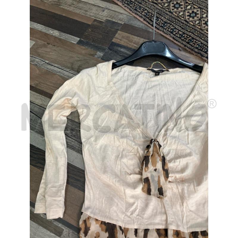VESTITO DONNA CELYN B PANNA GONNA VELATA ANIMALIER | Mercatino dell'Usato Montesilvano 2