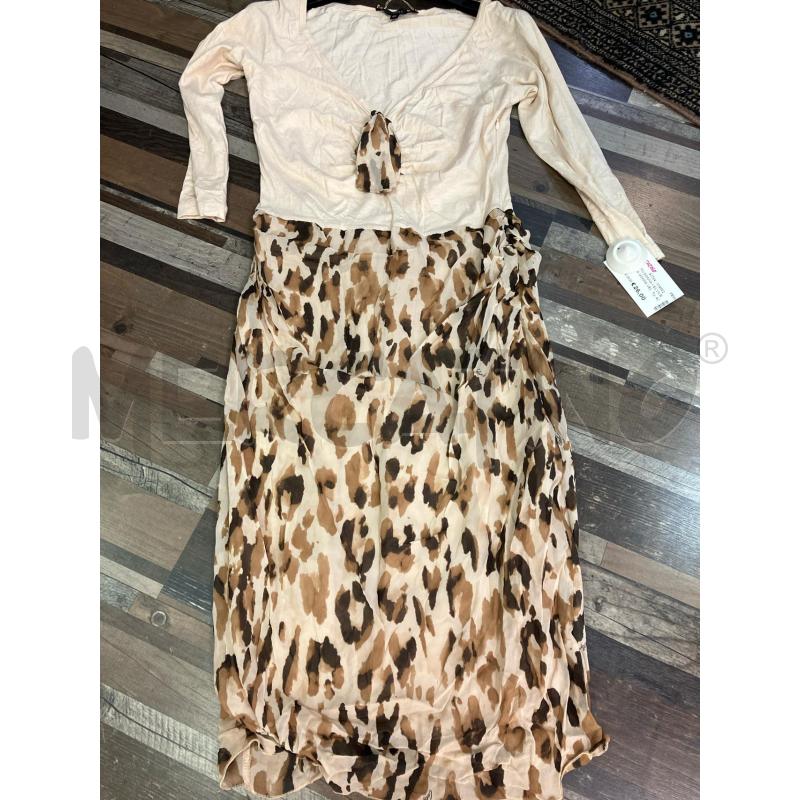 VESTITO DONNA CELYN B PANNA GONNA VELATA ANIMALIER | Mercatino dell'Usato Montesilvano 3