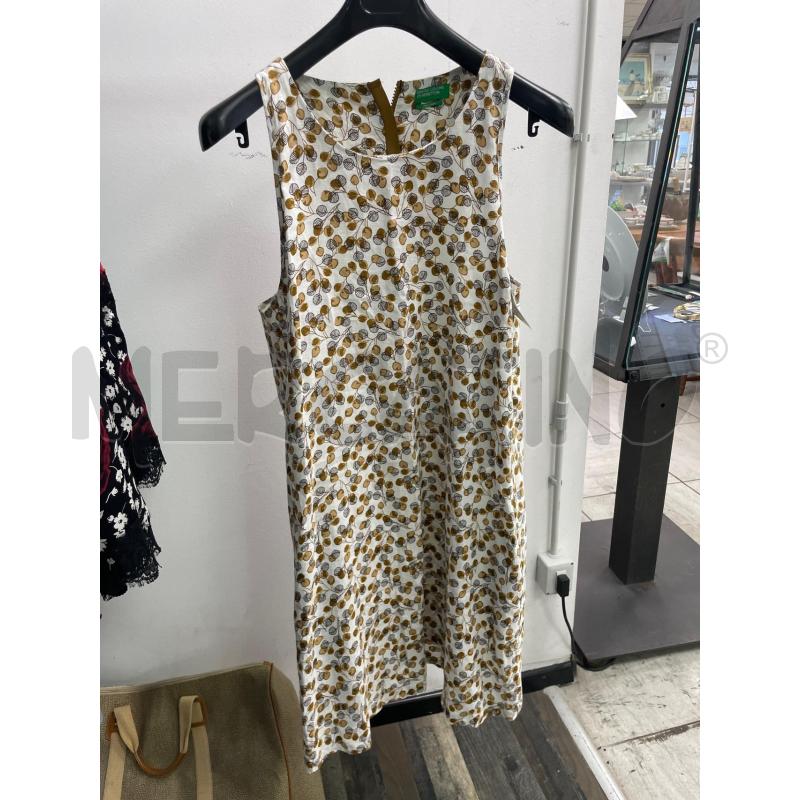 VESTITO DONNA CILIEGE BENETTHON | Mercatino dell'Usato Montesilvano 1