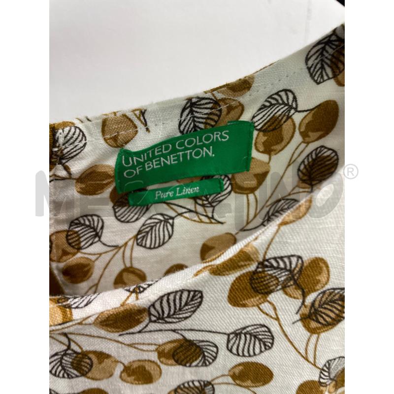 VESTITO DONNA CILIEGE BENETTHON | Mercatino dell'Usato Montesilvano 3