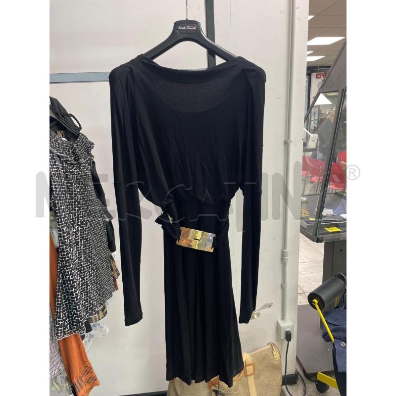 VESTITO DONNA CLASS ROBERTO CAVALLI NERO FIBBIA DORATA | Mercatino dell'Usato Montesilvano 1