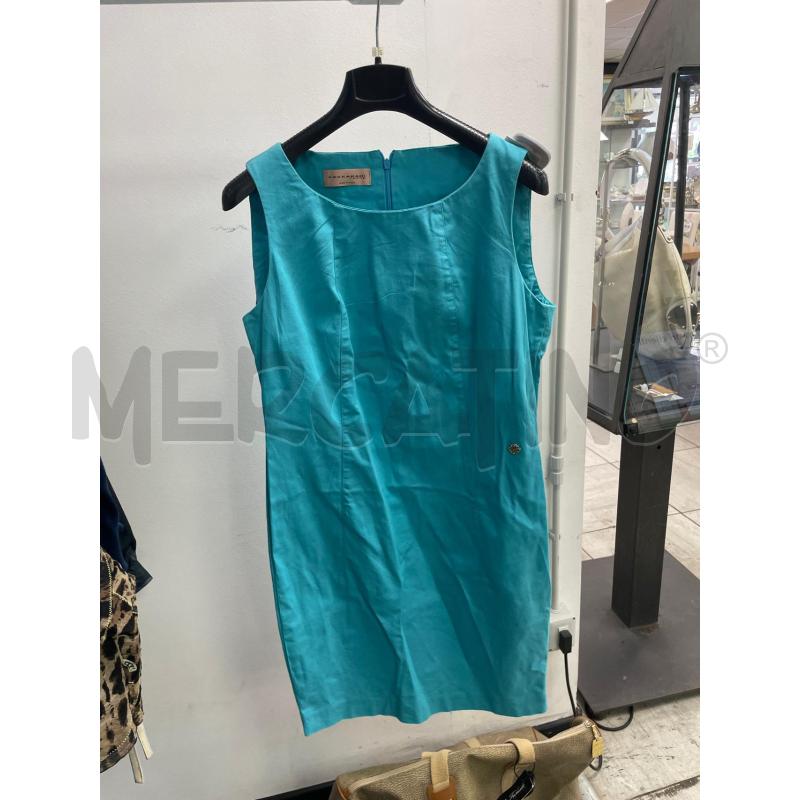 VESTITO DONNA COCCAPANI TURCHESE SMANICATO  | Mercatino dell'Usato Montesilvano 1