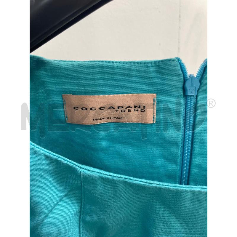 VESTITO DONNA COCCAPANI TURCHESE SMANICATO  | Mercatino dell'Usato Montesilvano 2