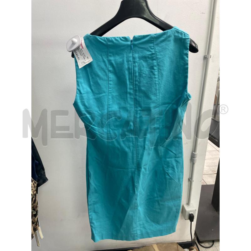 VESTITO DONNA COCCAPANI TURCHESE SMANICATO  | Mercatino dell'Usato Montesilvano 3