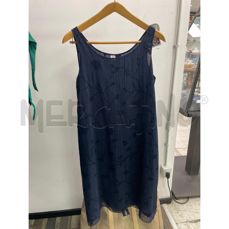 VESTITO DONNA COLMAR BLU LEGGERO FIORI RICAMATI | Mercatino dell'Usato Montesilvano 1