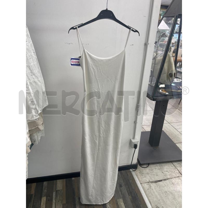 VESTITO DONNA COPRICOSTUME BIANCO LUNGO SMARCHIATO | Mercatino dell'Usato Montesilvano 1
