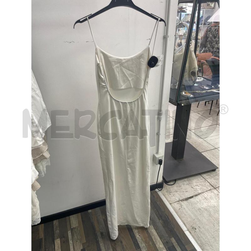 VESTITO DONNA COPRICOSTUME BIANCO LUNGO SMARCHIATO | Mercatino dell'Usato Montesilvano 2