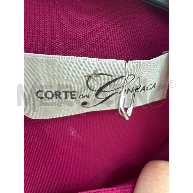 VESTITO DONNA CORTE DEI GONZAGA FUKSIA CATENINA DORATA | Mercatino dell'Usato Montesilvano 2