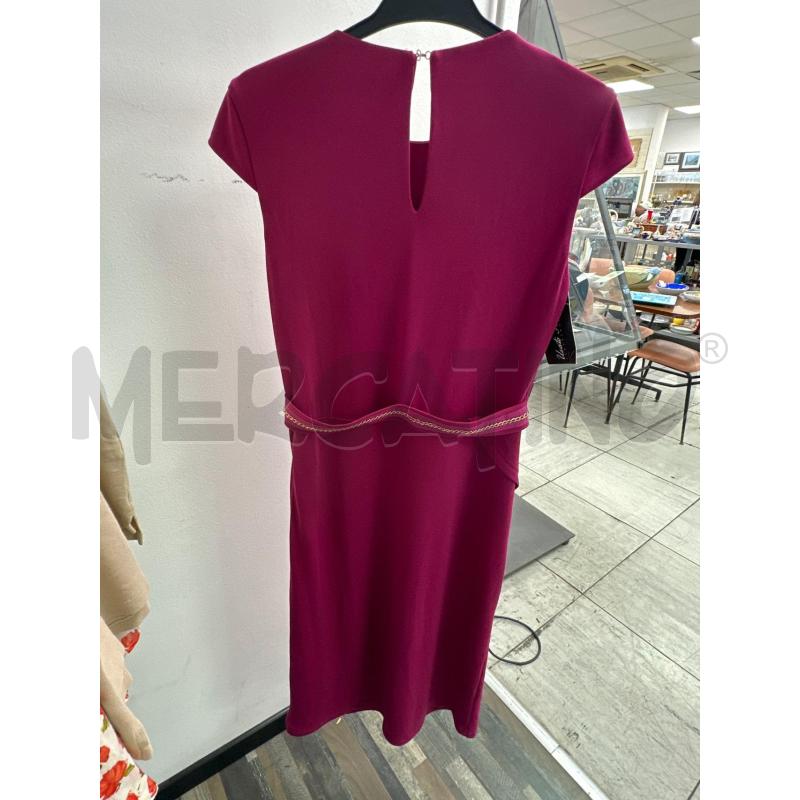 VESTITO DONNA CORTE DEI GONZAGA FUKSIA CATENINA DORATA | Mercatino dell'Usato Montesilvano 3
