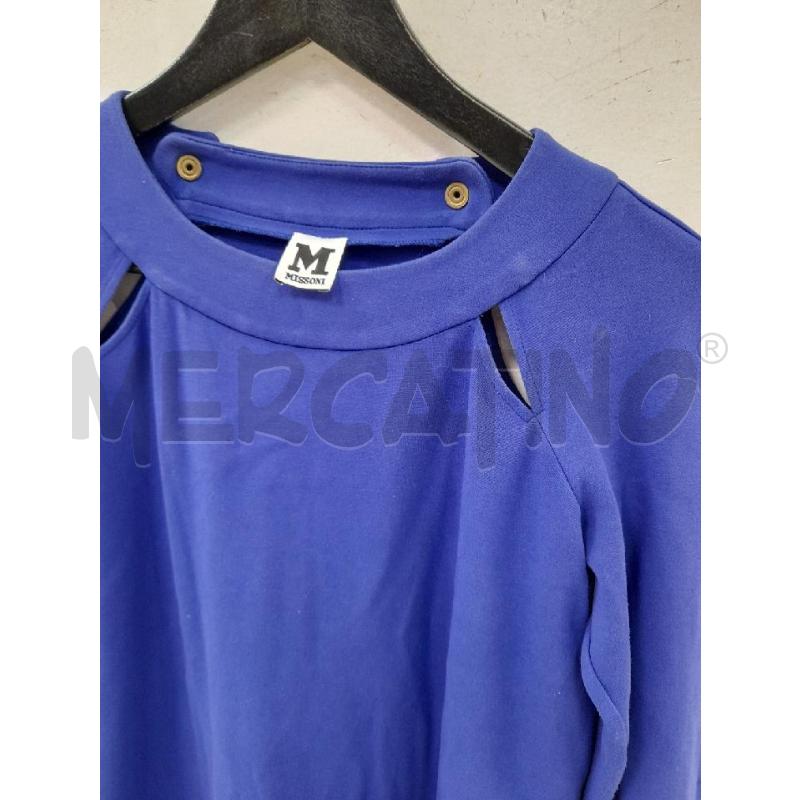 VESTITO DONNA CORTO  MISSONI VIOLA TG S  | Mercatino dell'Usato Montesilvano 2