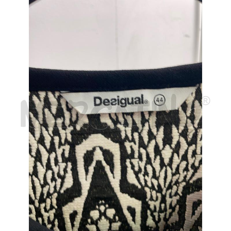 VESTITO DONNA DESIGUAL NERO SMANICATO FANTASIA BIANCA NERA | Mercatino dell'Usato Montesilvano 2